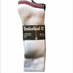 🆕 Timberland Cushioned Boot Socks 3 Pack